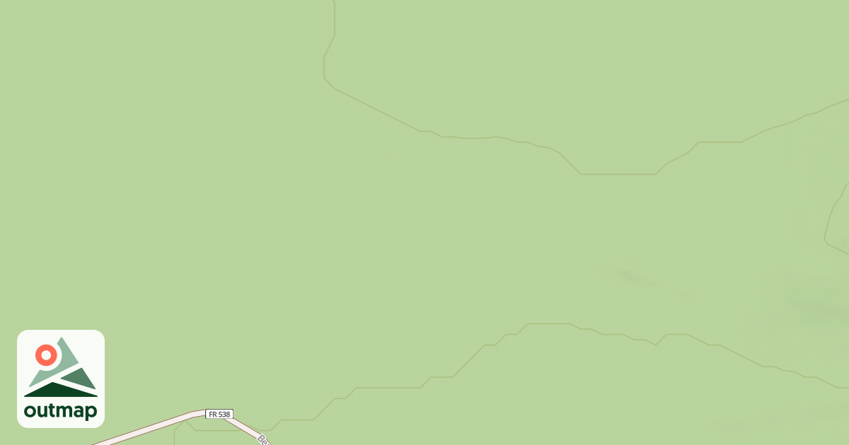 Map of BEAR CREEK ROAD SPUR A