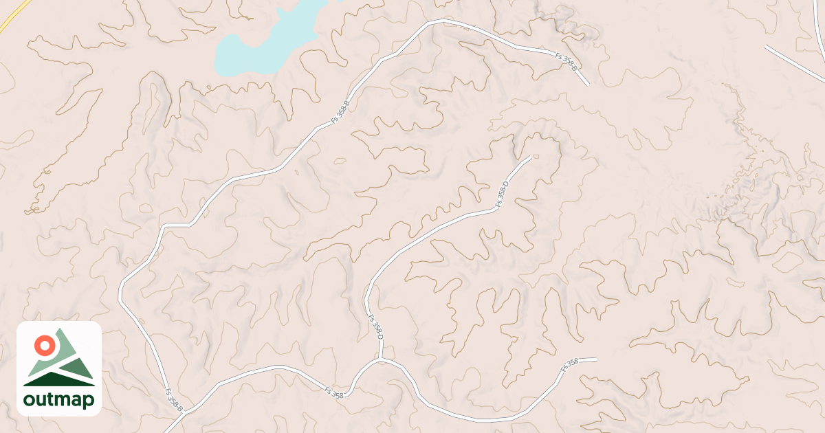 Map of USFS Motor Vehicle Use Map Roads {FEBD98EA-201A-4EDF-B7A6-6E338BF19547}