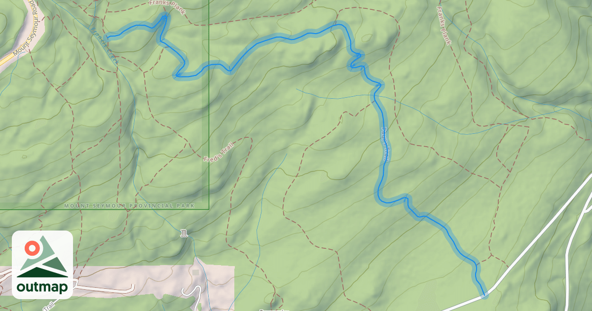 Map of Paul's Trail