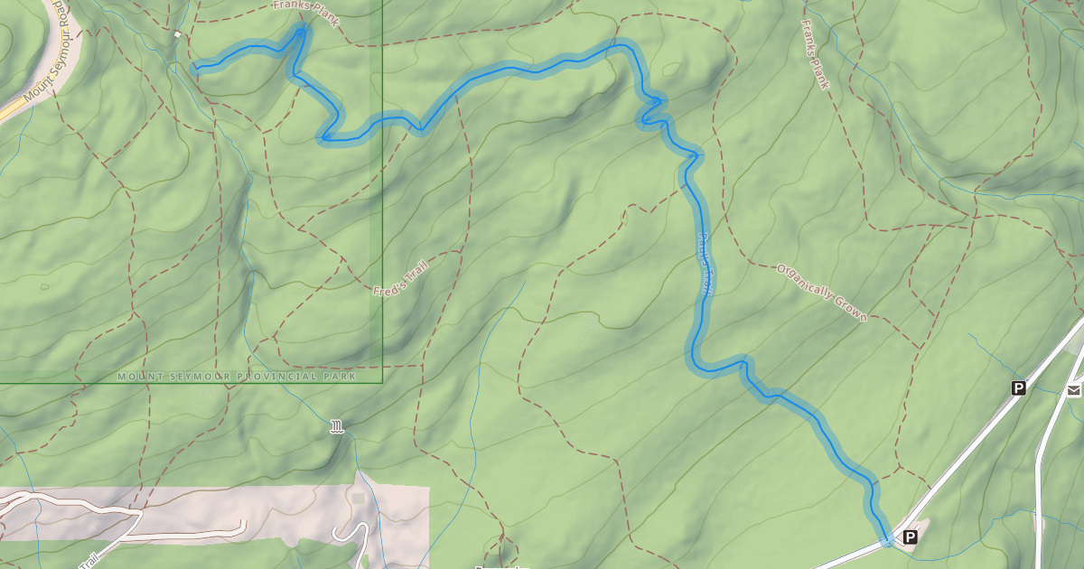Map preview of Paul's Trail