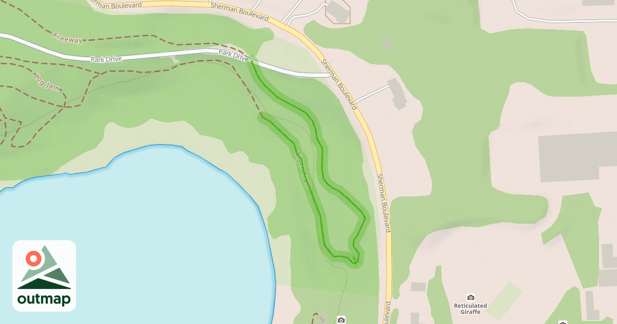 Map of Tiger Trail