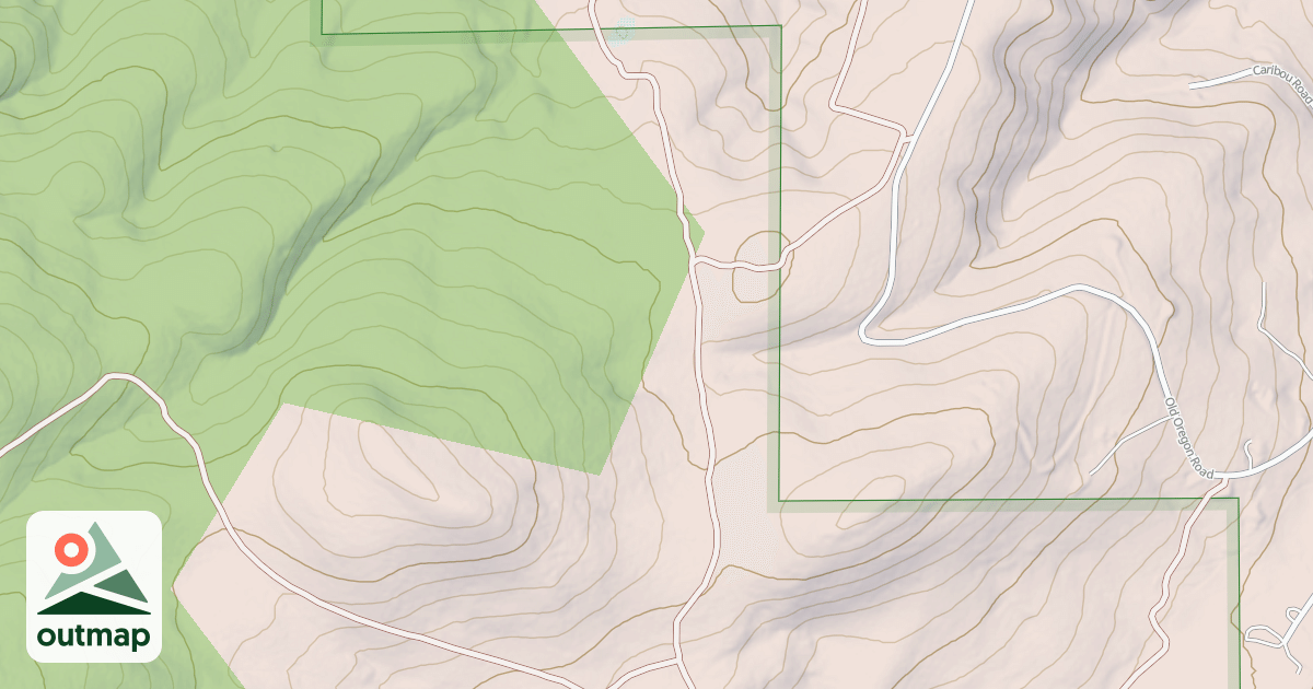Map of Bailey Ridge