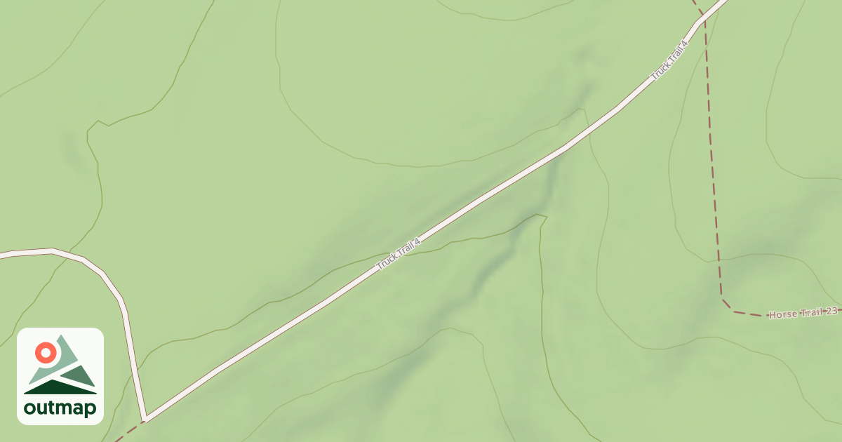 Map of Truck Trail 4
