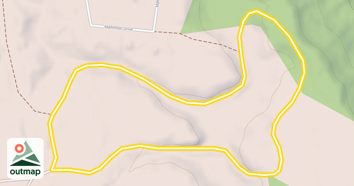 Map of Cedar Loop