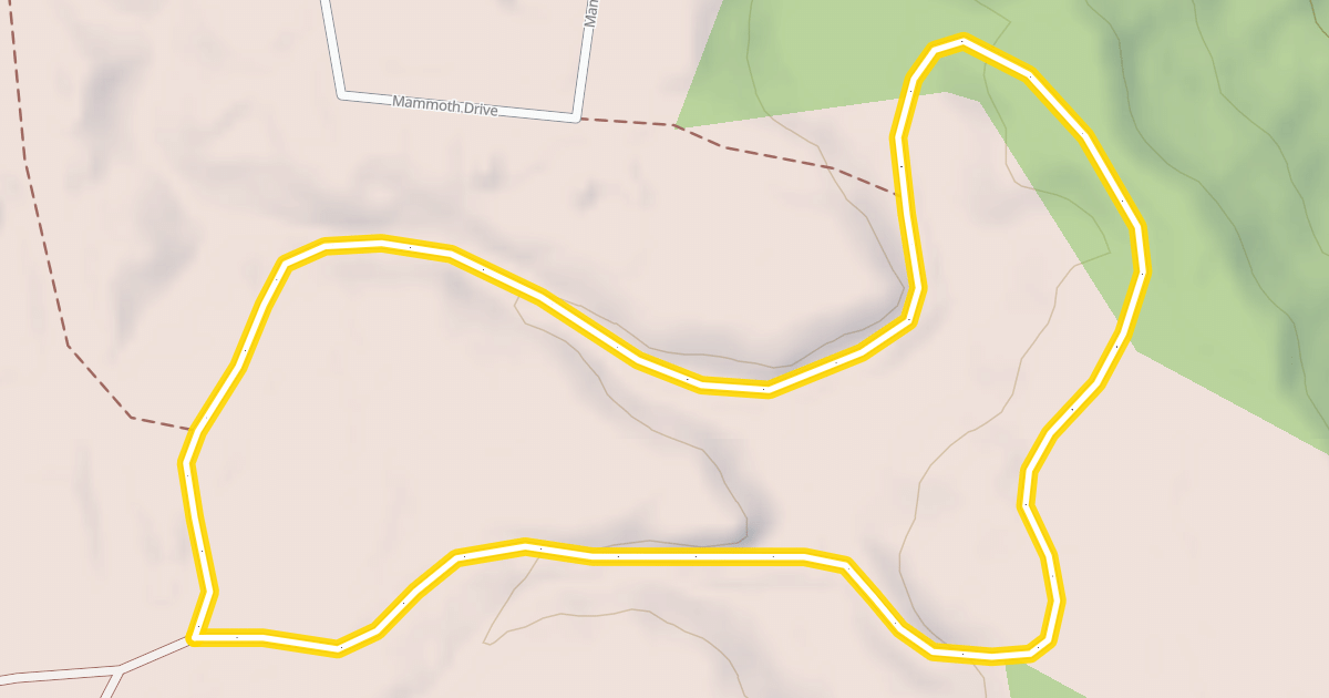 Map preview of Cedar Loop