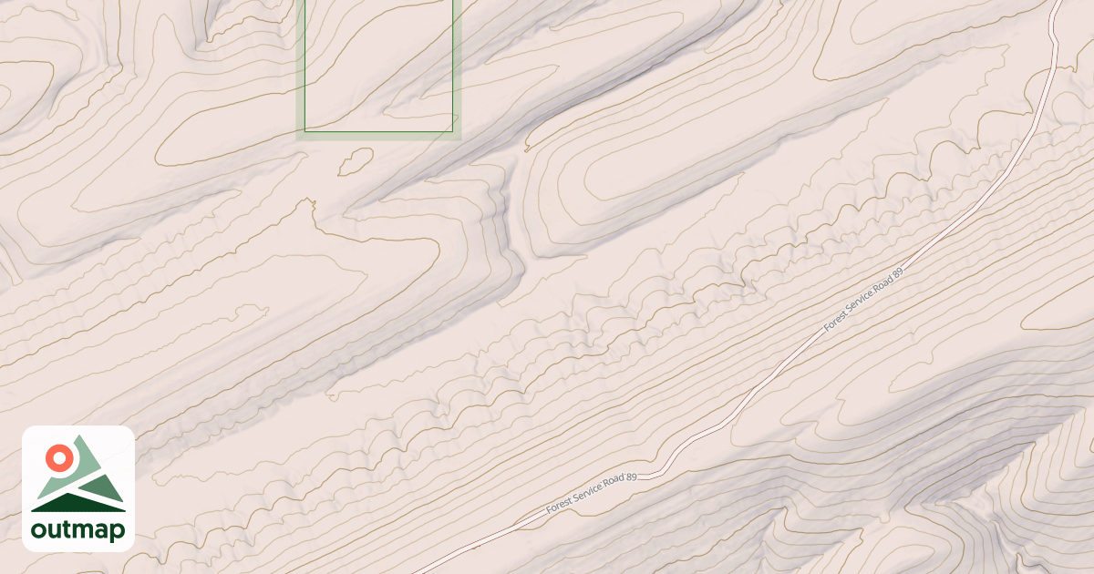 Map of CAMPBELL HOLLOW