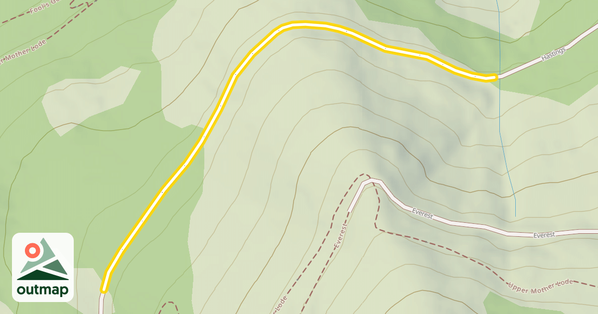 Map of Hastings