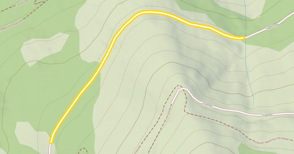 Map preview of Hastings