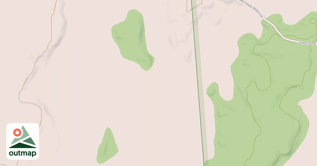 Map of Kawishiwi Triangle Crocket Lk