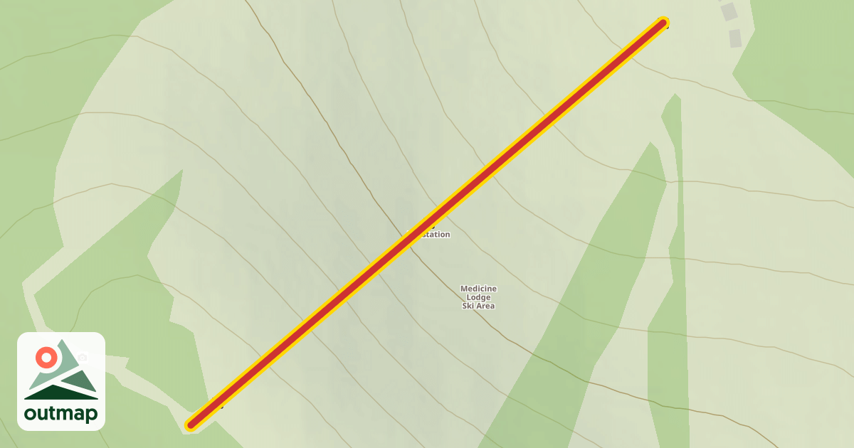 Map of T-Bar (Samson)