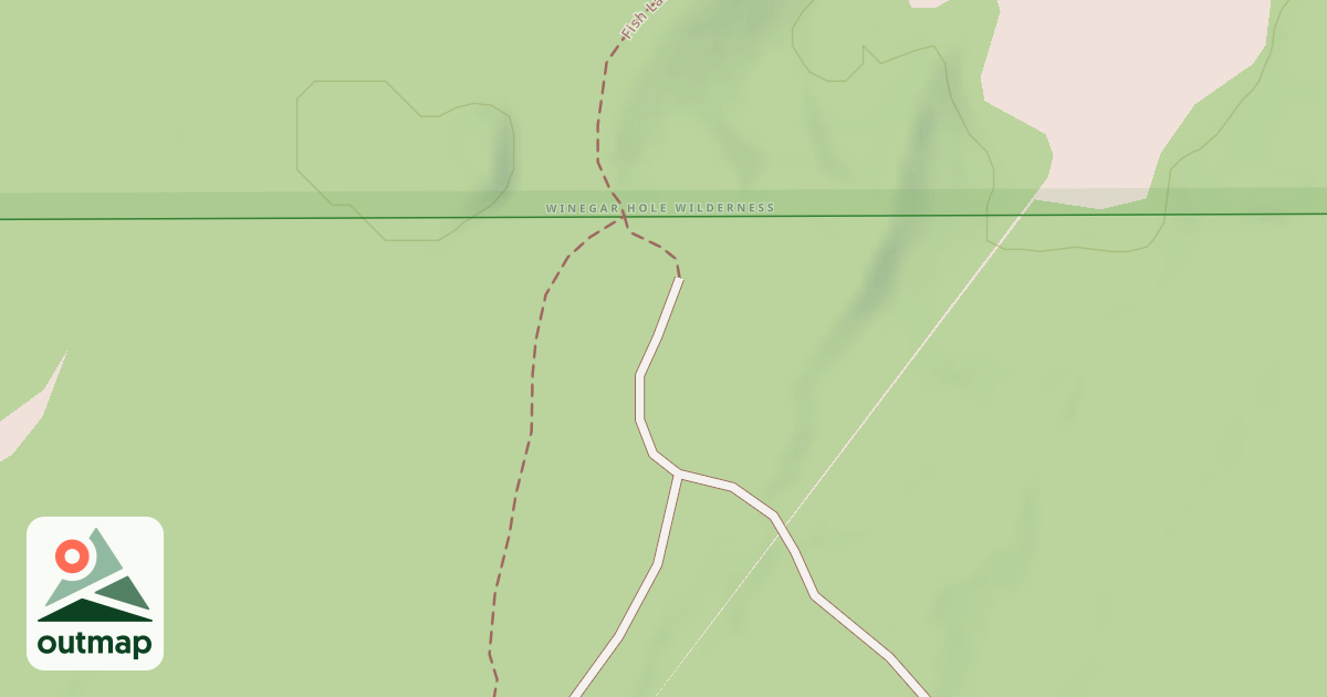Map of FISH LAKE TH
