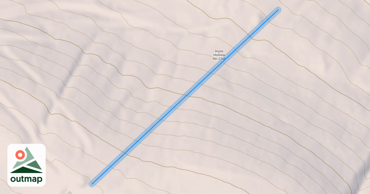 Map of Upper Main Street