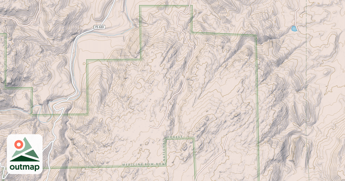 Map of GREEN RIDGE