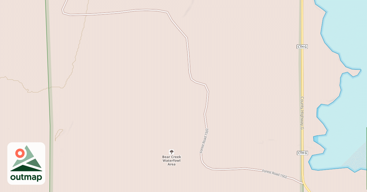 Map of FR 1502