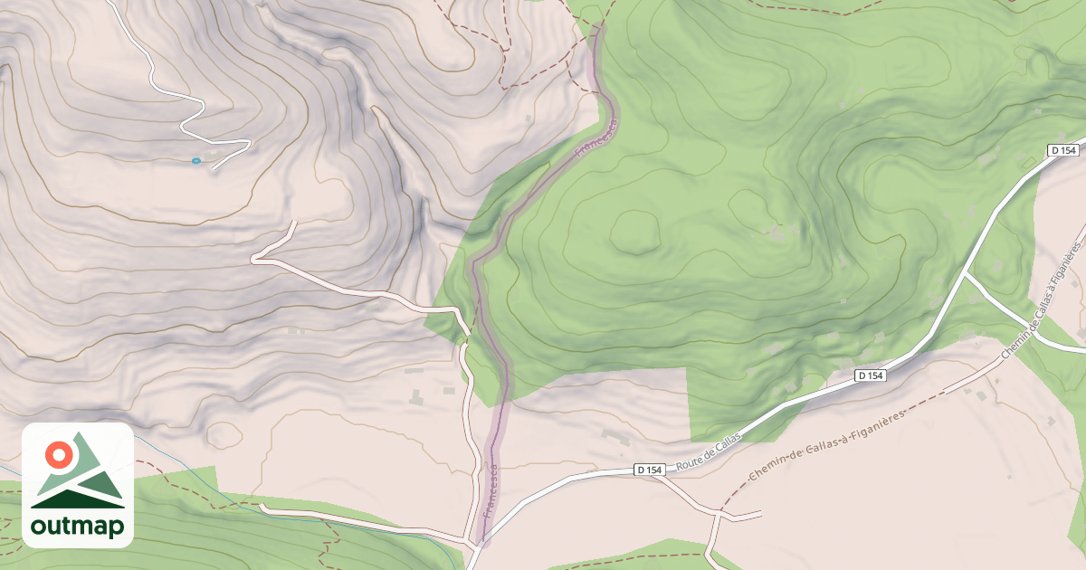 Map of Francesca