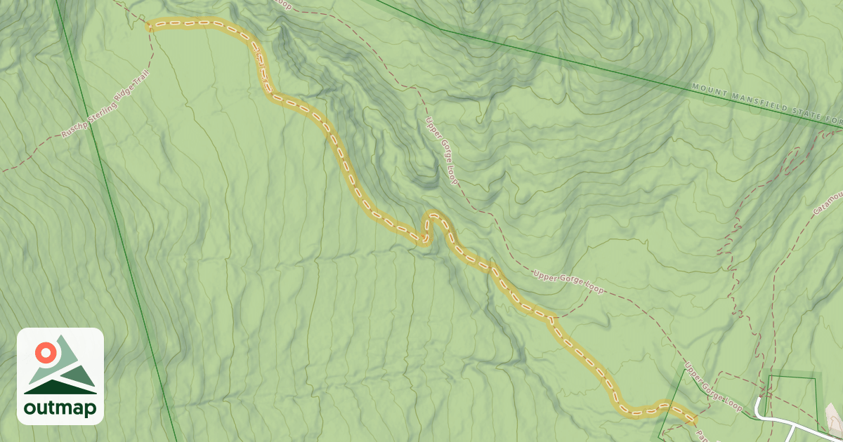 Map of Papa's Trail