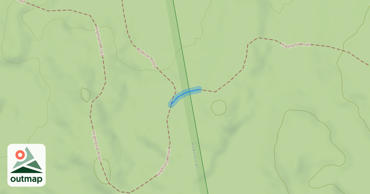 Map of Highland Trail