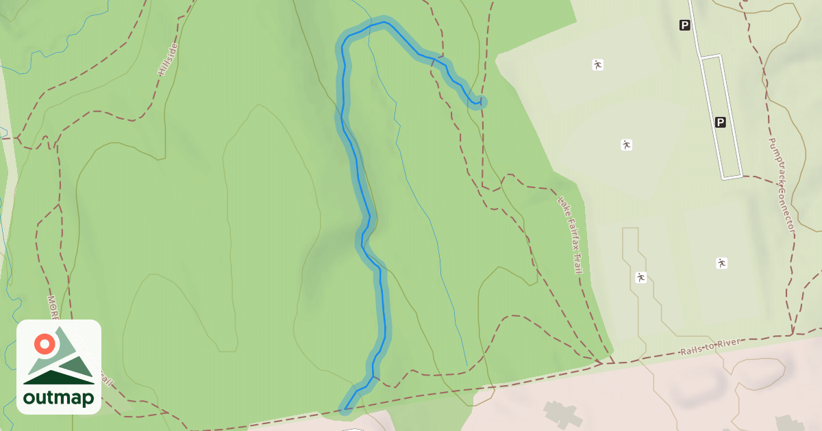 Map of Marc Genberg Trail