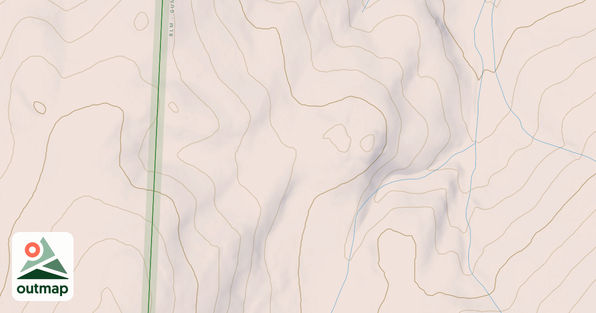 Map of BLM National GTLF Public Motorized Roads 125011dd-4d24-4395-b37d-f909cf9bfb20