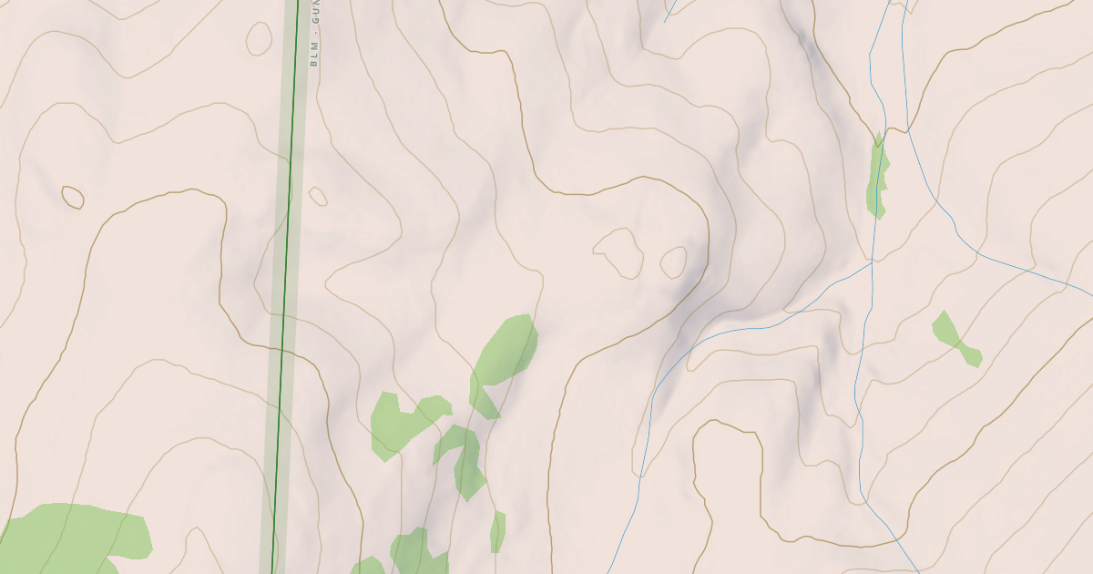 Map preview of BLM National GTLF Public Motorized Roads 125011dd-4d24-4395-b37d-f909cf9bfb20