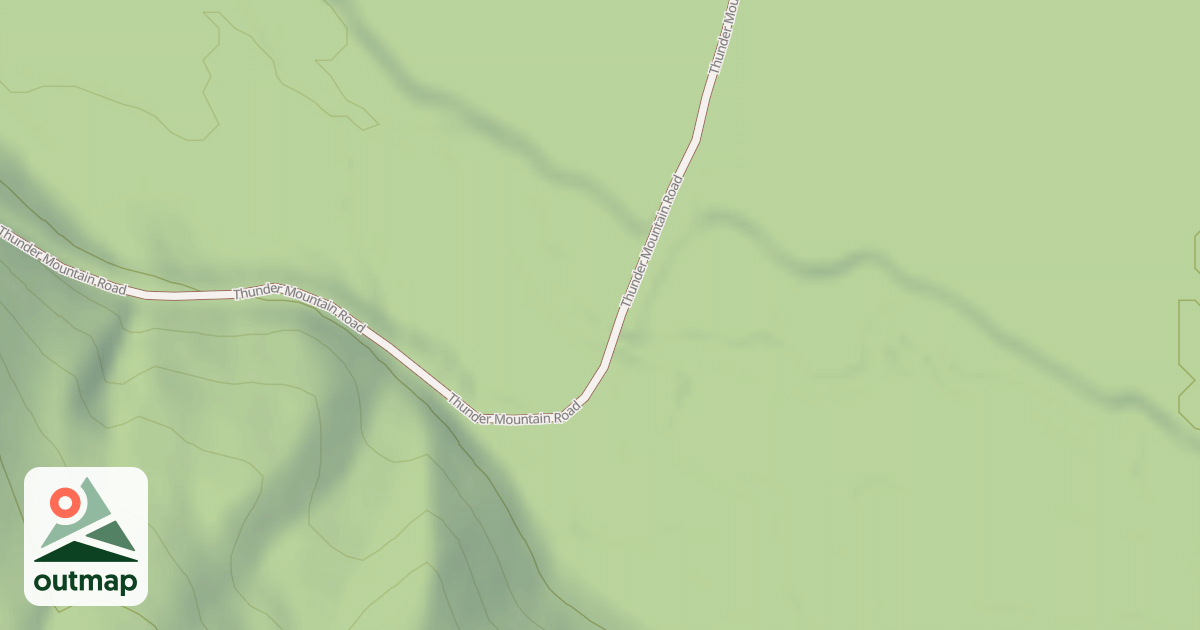 Map of (FDR) THUNDER MTN-JOHNSON