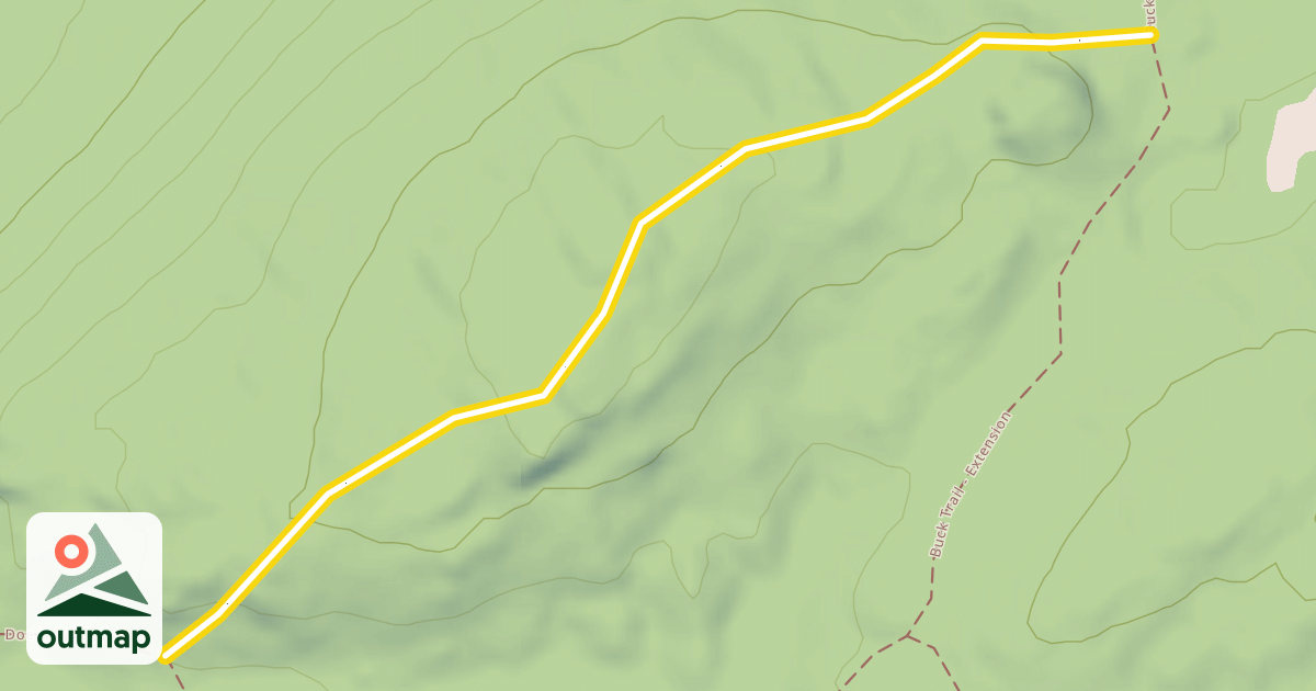 Map of Conklin Track