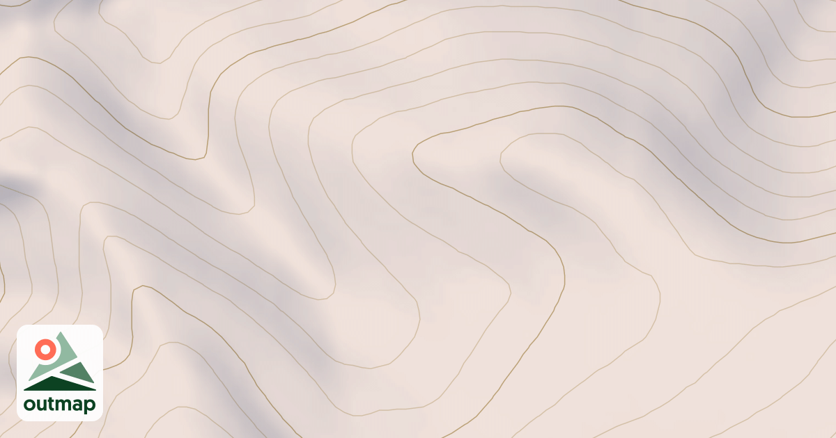 Map of Upper Derby Ridge