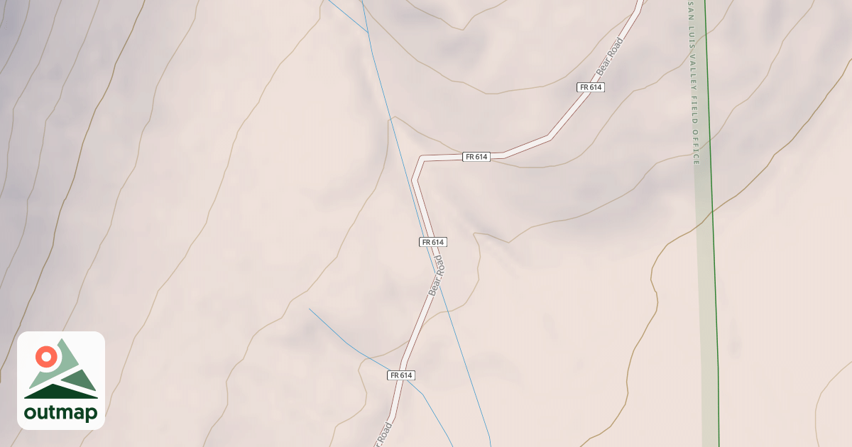 Map of BLM National GTLF Public Motorized Roads 3a1e37c9-b786-48d2-bfb3-a931081fcebf