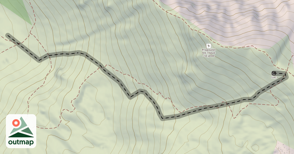 Map of Combe de Bédina
