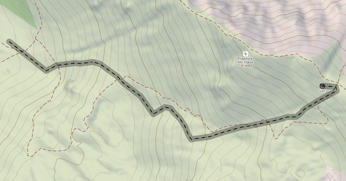 Map preview of Combe de Bédina