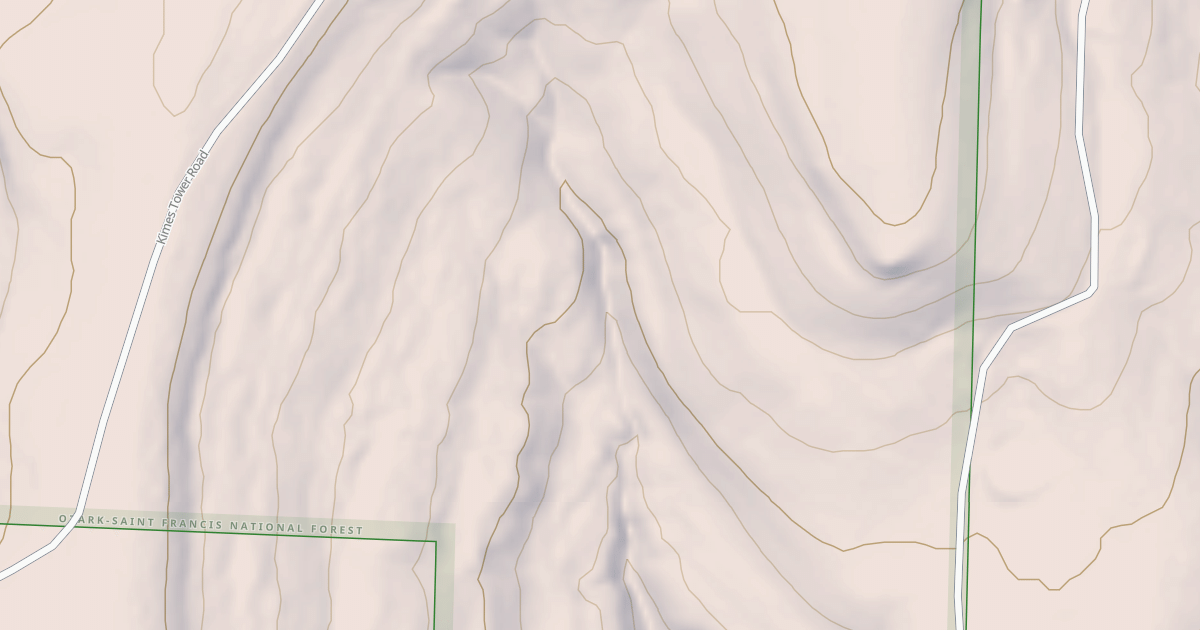 Map preview of USFS Motor Vehicle Use Map Roads {18CBE3BE-3C48-48B7-AA1C-A4C9218285FF}