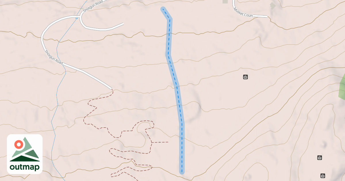 Map of Crazy Trail