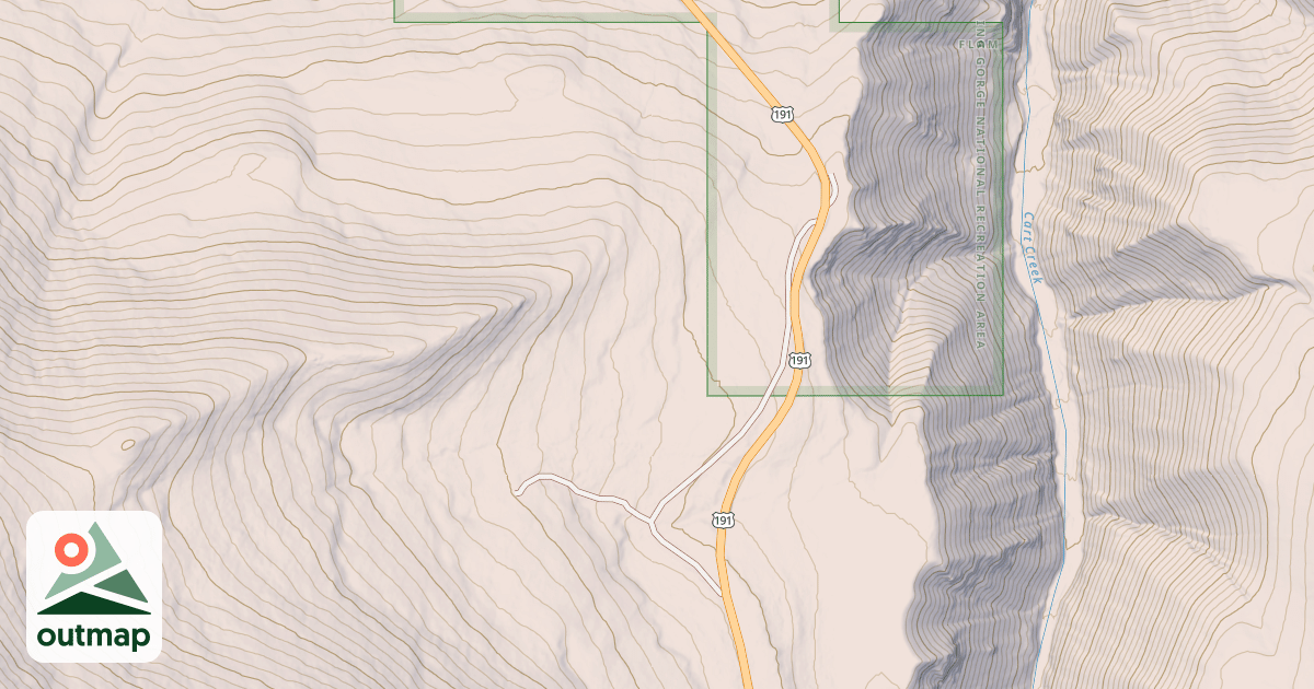 Map of Don Hatch Memorial Snowmobile