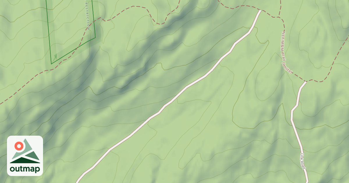 Map of Hollow Trail