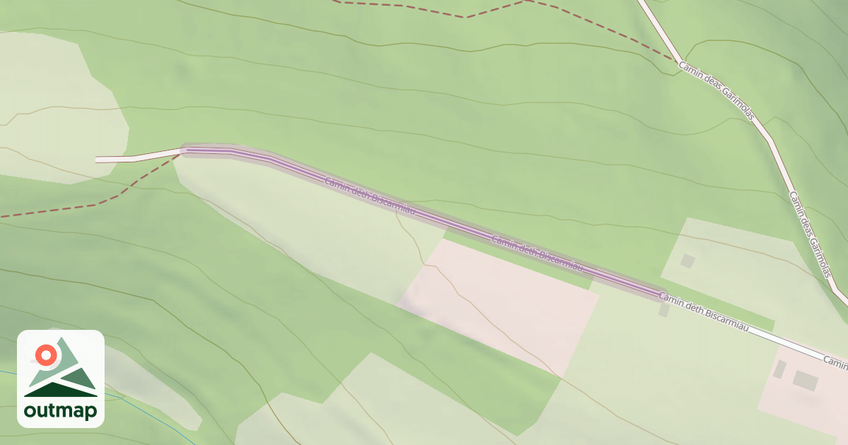 Map of Camin deth Biscarmiau