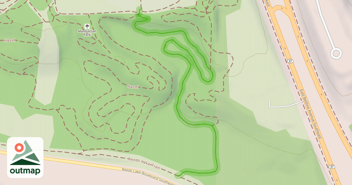 Map of Ramona