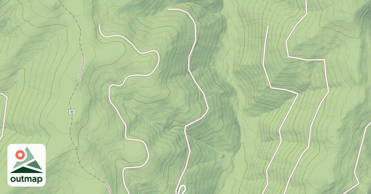 Map of (FDR) BUSH CREEK
