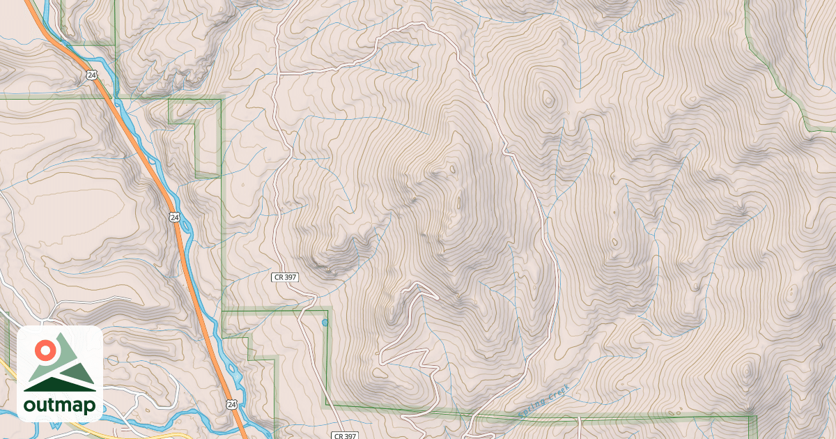 Map of POACHER'S LOOP