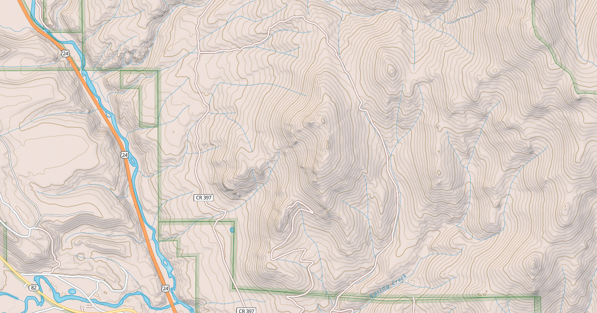 Map preview of POACHER'S LOOP