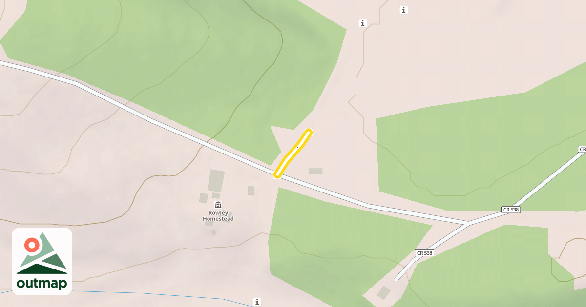 Map of Homestead
