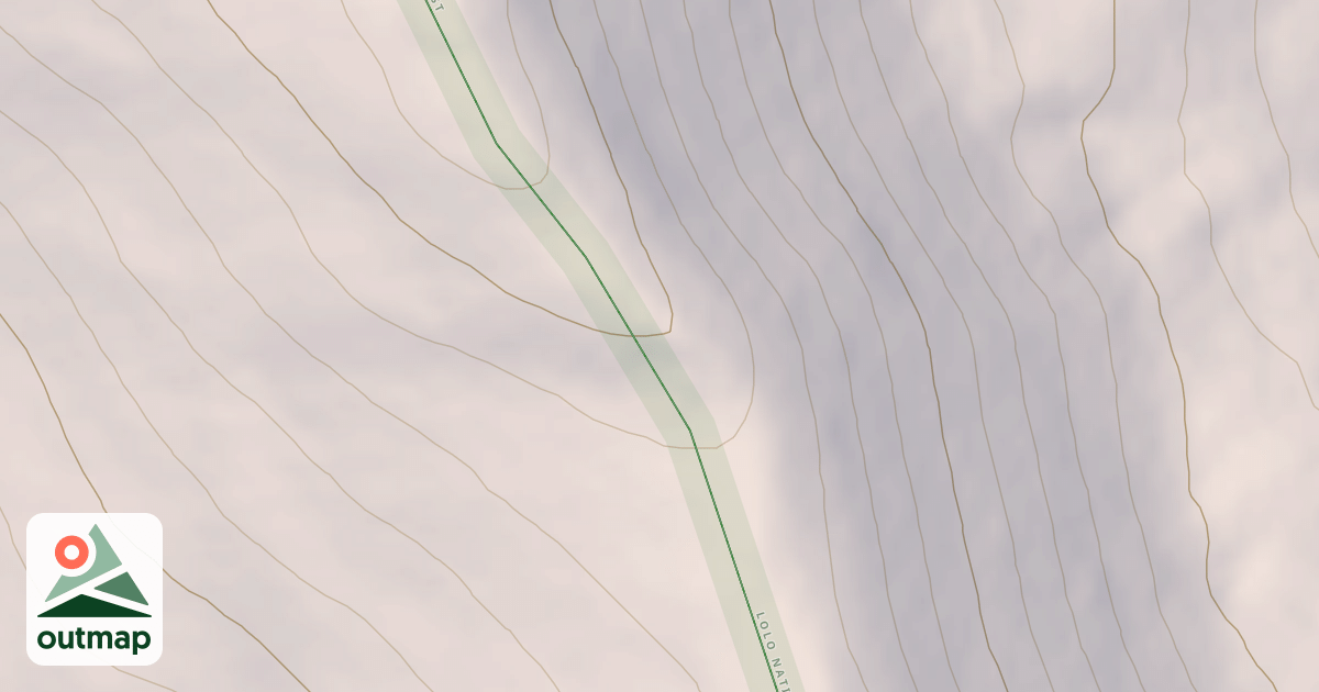 Map of Cc Divide