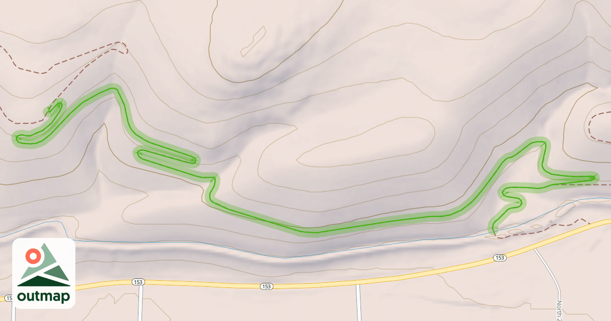 Map of Sage Advice Access Trail