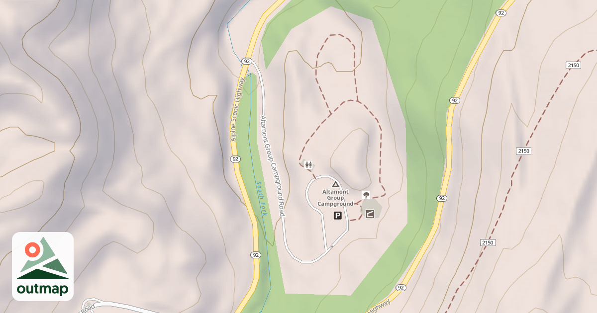 Map of ALTAMONT CG