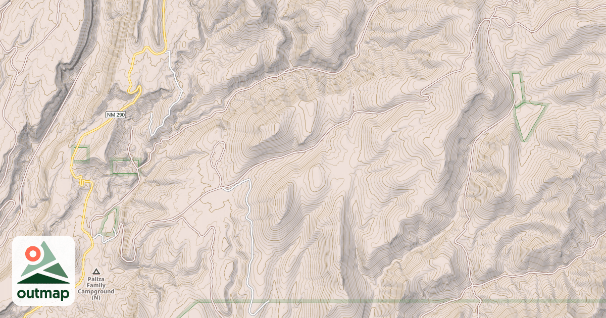 Map of BEAR SPRINGS