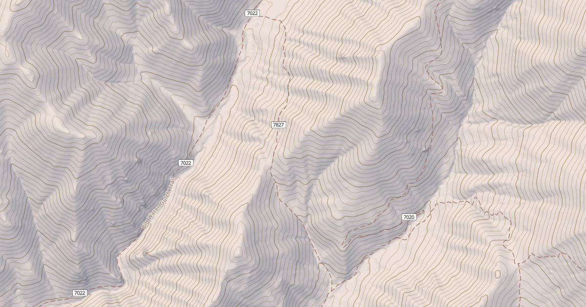 Map preview of LITTLE WATER-BIG WATER CON