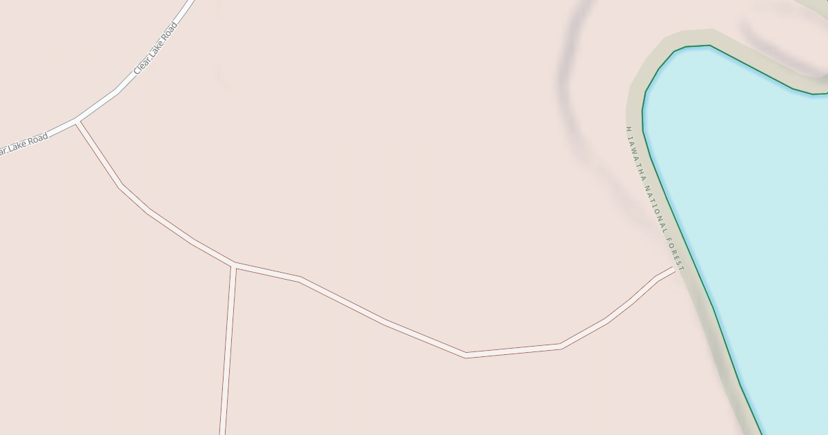 Map preview of CROOKED LAKE NORTH
