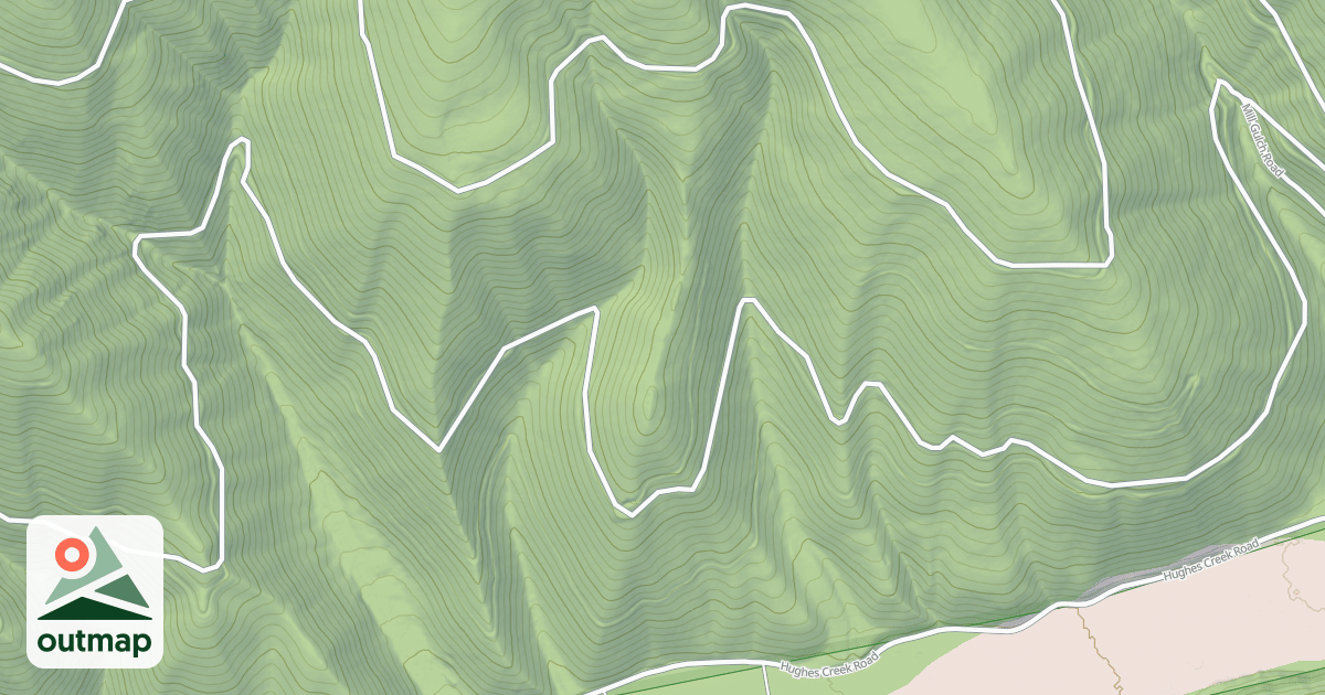 Map of (FDR) NORTHSIDE HUGHES CREEK