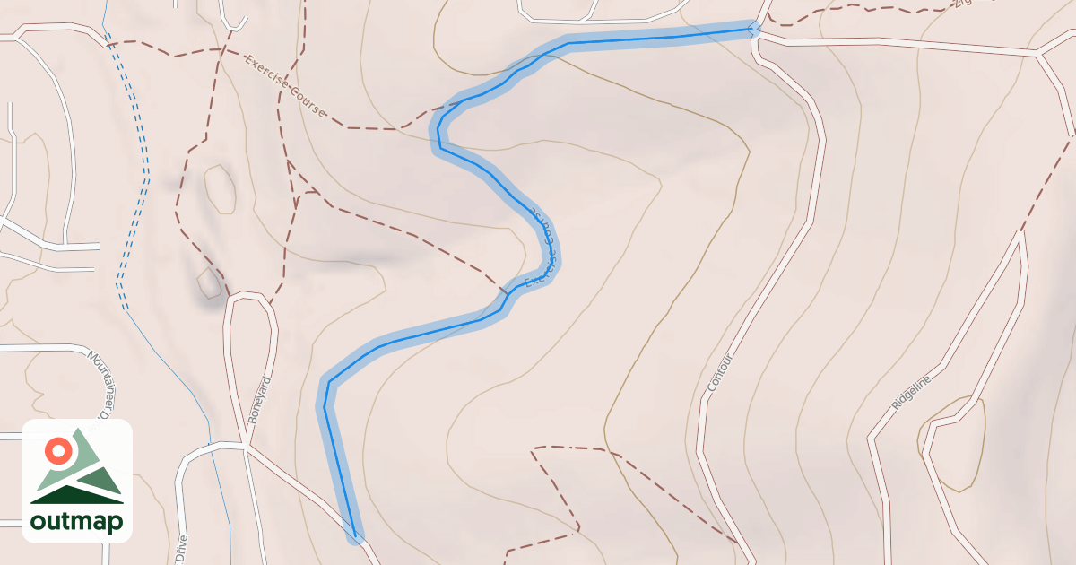 Map of Exercise Course