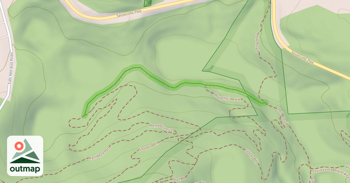 Map of Campground Connector
