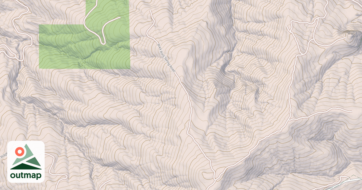 Map of BUCK ROCK SPRING
